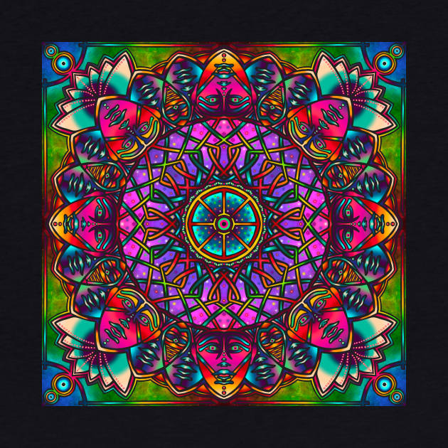 Trippy Mandala by taoistviking